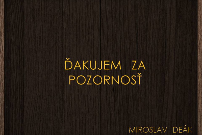 Prezentácia porovnania výpočtov